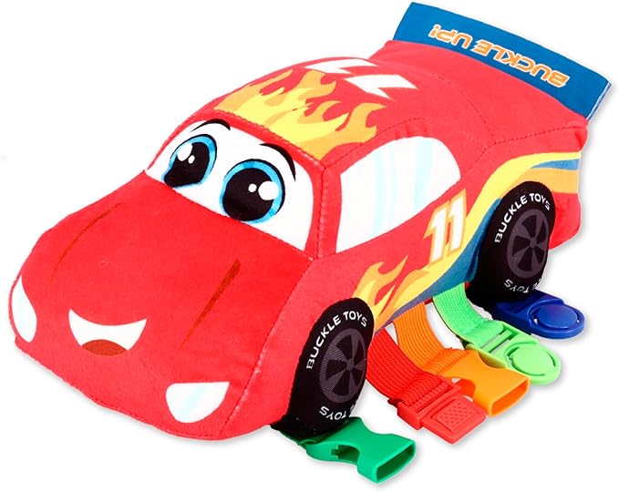 Bullet Racecar Stofftier Montessori Spielzeug.