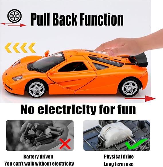 Pull Back Fahrzeuge Mclaren Spielzeugautos,