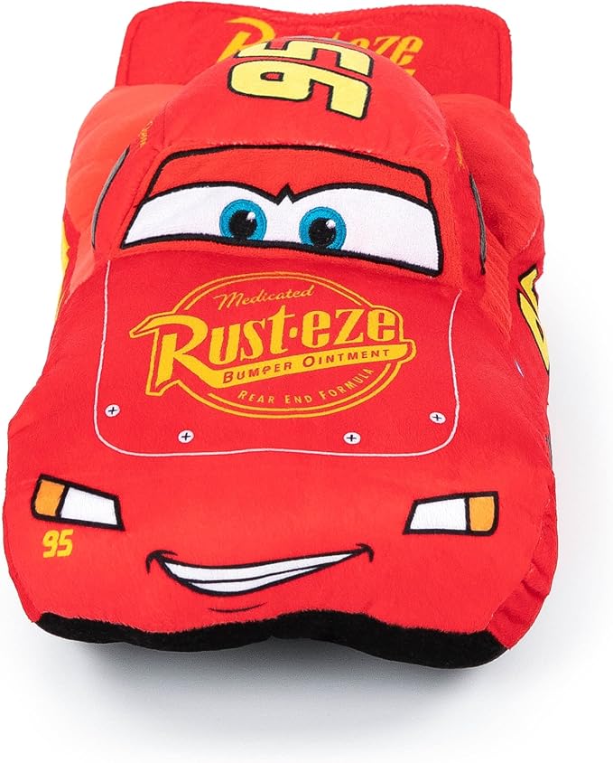 3 Plüschkissen Lightning McQueen Rot.