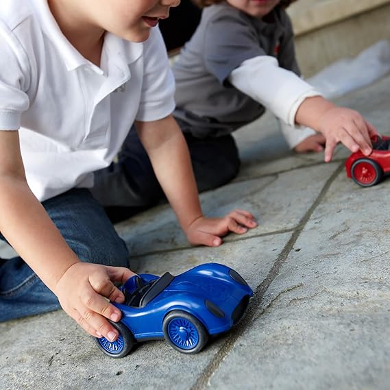 Spielzeug-Rennauto - Blau.