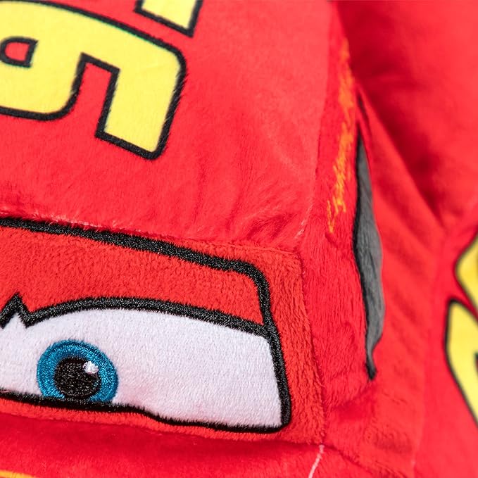 3 Plüschkissen Lightning McQueen Rot.