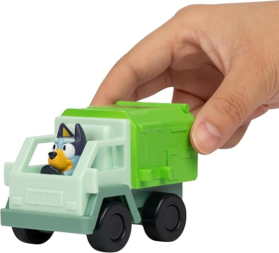 Fahrzeugset – 4er-Pack inkl. Müllwagen,