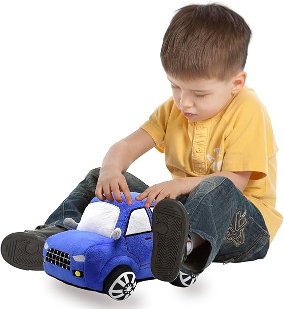 Weicher Pickup Truck, ausgestopftes Autospielzeug, supersüßer Plüsch.