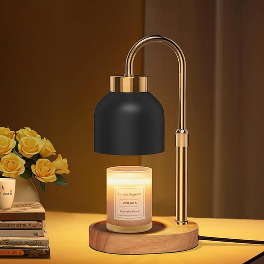 Kerzenwärmerlampe mit Timer und Dimmer.