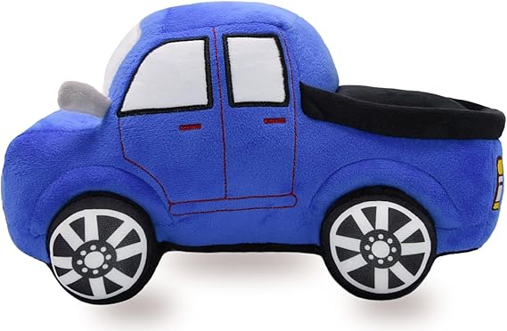 Weicher Pickup Truck, ausgestopftes Autospielzeug, supersüßer Plüsch.